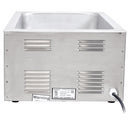 Adcraft Full Size Food Warmer, 1200W, in Stainless Steel (FW-1200W)