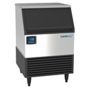 Lunar Ice Self-Contained Ice Machine, in Stainless Steel with Black Trim
