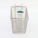 Adcraft Fry Basket, 12-7/8" x 6-1/2" x 5-3/8", in Green (FBR-16315)