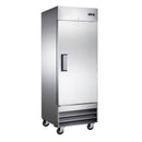 Grista 1 Solid Door Reach-In Energy Star Freezer, Bottom Mount, in Stainless Steel