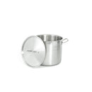 Adcraft Titan Induction Stock Pot with Cover 24 quart
