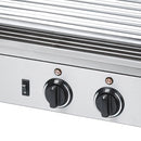 Adcraft Hot Dog Roller Grill, in Silver