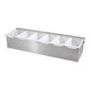 Adcraft Condiment Dispenser 6-Compartment