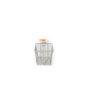 Adcraft Fry Basket, 12-1/8" x 6-1/4" x 5-5/16", in Orange