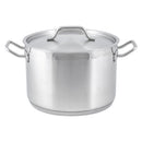 Adcraft Titan Induction Stock Pot with Cover 12 quart