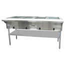 Adcraft 4 Bay Steam Table, in Stainless Steel