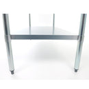 Adcraft Work Table, Stainless Steel