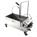 Black Diamond Portable Fryer Oil Filter Machine, 110 lb, in Stainless Steel
