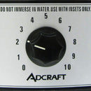 Adcraft Food Warmer/Cooker Black- Round 7/11 qt