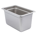 Adcraft Steam Table Pan Quarter size, 22 gauge, 10-5/6" x 6-5/16" x 6" deep