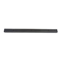 Magnetic bar for signs, dark metal with slots and screw holes, 24 in length