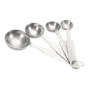 Adcraft Measuring Spoon 4-Piece Set, in Stainless Steel