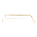 Adcraft Brass Wire Glass Hanger 24"