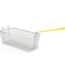 Adcraft Fry Basket, 12-7/8" x 6-1/2" x 5-3/8", in Yellow (FBR-16834)
