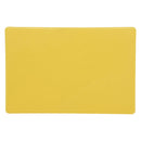 Adcraft High Density Cutting Board 12" x 18" x 1/2" - Yellow