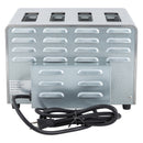 Adcraft Heavy Duty 4-Slice Commercial Toaster, 120V, in Stainless Steel