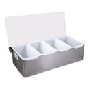 Adcraft Condiment Dispenser 4-Compartment