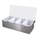 Adcraft Condiment Dispenser 4-Compartment