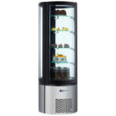 Black Diamond Standing Refrigerated Cake Display, Single Glass Door, 12.7 cu ft, in Stainless Steel