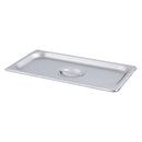 Adcraft CST-T Solid Cover, for 165 Series Deli Pan, Stainless Steel