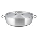 Adcraft Titan Induction Brazier Pot with Cover 30 quart