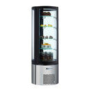 Black Diamond Standing Refrigerated Cake Display, Single Glass Door, 12.7 cu ft, in Stainless Steel