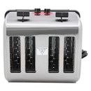 Adcraft Medium Duty 4-Slice Commercial Toaster, 120V, in Stainless Steel