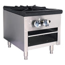 Black Diamond 18" Pot Burner, 1 Burner, 76,000 BTU, in Stainless Steel
