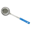 Adcraft One Piece Ladoon (8 oz., solid bowl, blue handle)