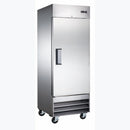 U-Star 1 Door Reach-In Freezer, 29"W, 23 cu ft Storage Capacity, in Silver (USFZ-ES/1D)