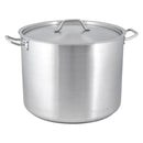 Adcraft Titan Induction Stock Pot with Cover 60 quart