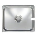 Adcraft CST-H/SL Cover, Half Size, Slotted, Stainless Steel