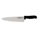 Adcraft wide chef's knife with 10-inch steel blade and black handle