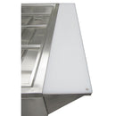 Adcraft 4 Bay Water Bath Steam Table, in Stainless Steel (EST-240)