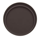 Adcraft Fiberglass Non-Skid Serving Tray 14" Round Brown