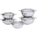 Adcraft Deluxe Stacking Casseroles with Cover 74oz.