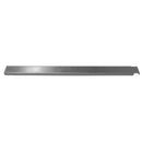 Metal joiner strip for gas fryer, rectangular with straight edges