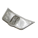 Clear plastic water bin lid with snap clips