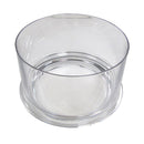Clear PC plastic tank with open top, cylindrical shape