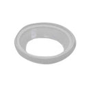 Evaporator washer gasket ring, gray circular rubber seal