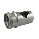 Metal MG-1 head fitting with internal threads and wrench hex opening