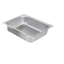 Adcraft PP-200H6 Pan Perf, Half 6 Inch Deep, Stainless Steel