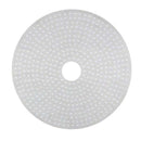 Silicone burnt-proof pad for RC-0030, circular gray with dotted texture and center hole